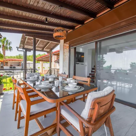 Βίλα Helios Luxury Sea View With Private Pool Gym And Bbq Area