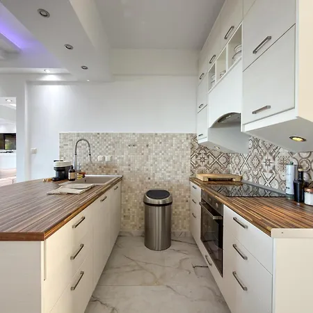 Villa Helios Luxury Sea View With Private Pool Gym And Bbq Area Possidi