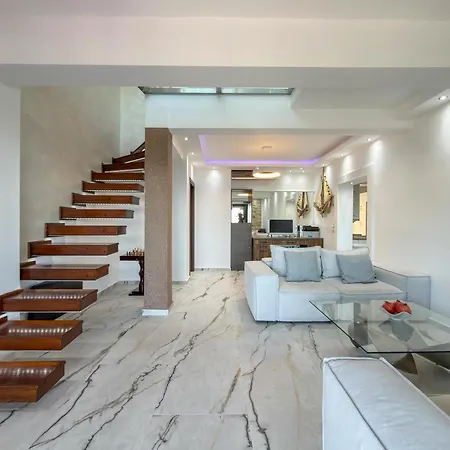 Βίλα Helios Luxury Sea View With Private Pool Gym And Bbq Area Ποσείδι