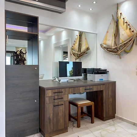 Helios Luxury Sea View With Private Pool Gym And Bbq Area Βίλα Ποσείδι