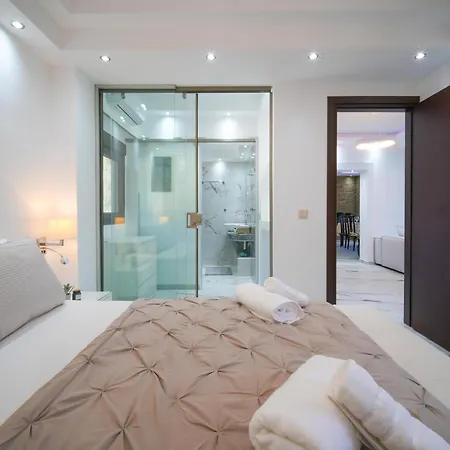 Βίλα Helios Luxury Sea View With Private Pool Gym And Bbq Area