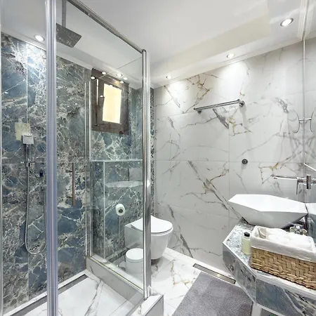 Helios Luxury Sea View With Private Pool Gym And Bbq Area Ποσείδι