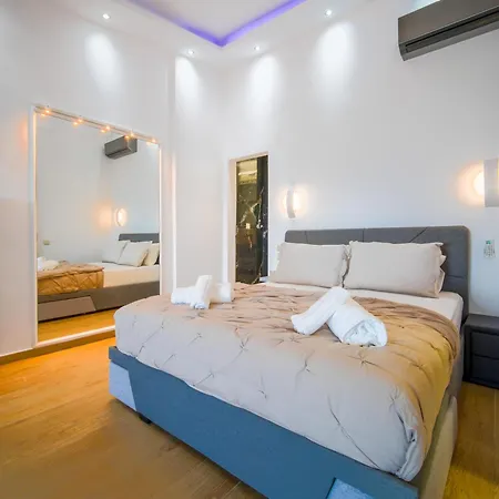 Βίλα Helios Luxury Sea View With Private Pool Gym And Bbq Area *