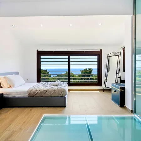 Helios Luxury Sea View With Private Pool Gym And Bbq Area Villa *