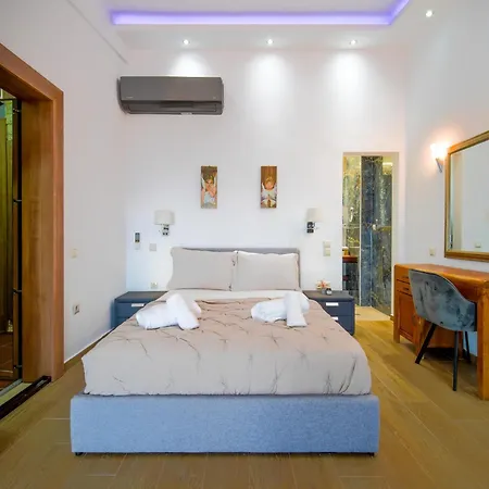 Βίλα Helios Luxury Sea View With Private Pool Gym And Bbq Area *