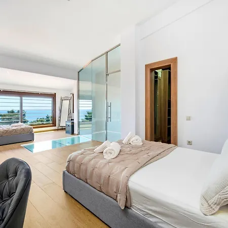 Helios Luxury Sea View With Private Pool Gym And Bbq Area Βίλα